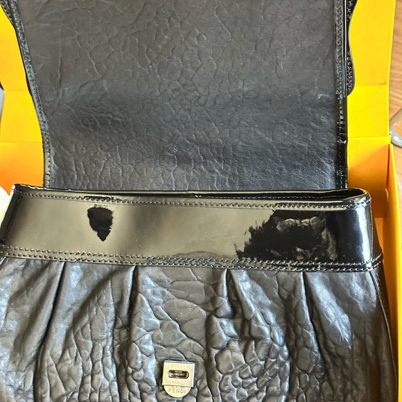 Fendi B. Leather Shoulder Bag - Picture 5 of 10